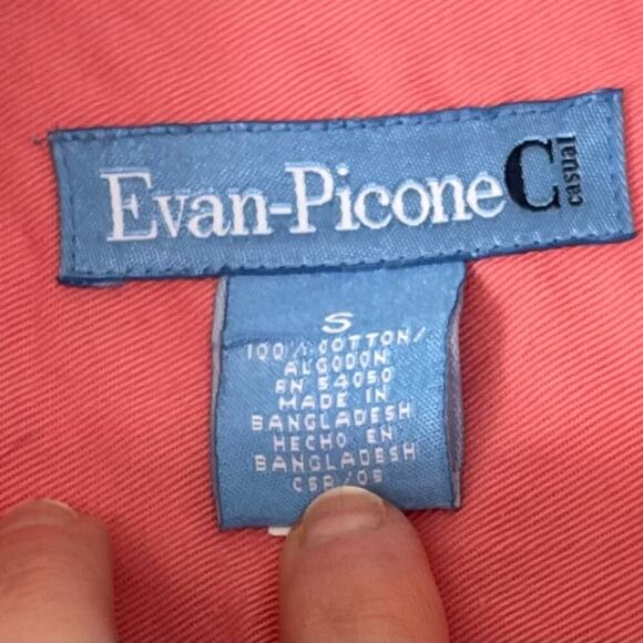 VTG Y2K Pink Cotton Evan-Picone Moto/Utility Style Zip Up Jacket, Size S - Picture 6 of 12